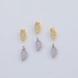18K Gold PVD Angel Wings charm - Tarnish Resistant