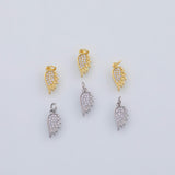 18K Gold PVD Angel Wings charm - Tarnish Resistant
