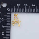 18K Gold PVD Bird charm - Tarnish Resistant