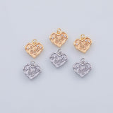 18K Gold pvd Butterfly Freem charm - Tarnish Resistant