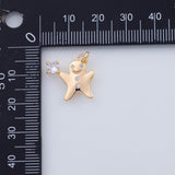 18K Gold PVD Leaf charm - Tarnish Resistant