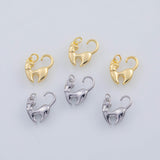 18K Gold PVD Cat charm - Tarnish Resistant