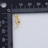 18K Gold PVD Snake charm - Tarnish Resistant