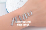 Detangler - Stainless Connector- Permanent Jewelry Connectors- Polished Stainless Steel - Made in the USA