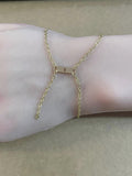 Gold Filled Detangler Minimalist Style Band Three Hole Spacer Permanent jewelry bracelets necklaces - Connectors GF Sterling Made in the USA