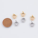 18K Gold PVD Dainty Butterfly Charm 9mm Charm 22k Pendant Charms - Tarnish Resistant