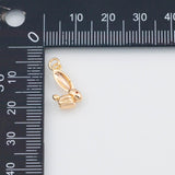 18K Gold PVD Rabbit hare charm - Tarnish Resistant