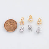 18K Gold PVD Dainty Star charm - Tarnish Resistant