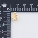 18K Gold PVD Strawberry fruit charm - Tarnish Resistant