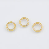 18K Gold PVD Carabiner snap clasp - Tarnish Resistant