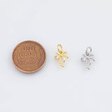 18K Gold pvd Palm Tree charm - Tarnish Resistant