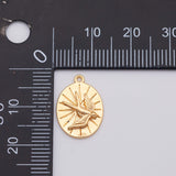 18K Gold PVD Bird Swift Seagull Charm - Tarnish Resistant