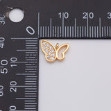 18K Gold PVD Butterfly Charm - Tarnish Resistant