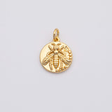 18K Gold PVD Bee Charm - Tarnish Resistant
