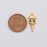 18K Gold PVD Charm - Tarnish Resistant