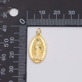 18K Gold PVD Jesus Mary charm - Tarnish Resistant