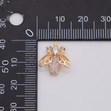 18K Gold PVD Bee Charm - Tarnish Resistant