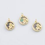 18K Gold PVD Rabbit Bunny charm - Tarnish Resistant