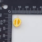 Durian Charm Medium Size 3D Charm Gold PVD Plated Tarnish Resistant