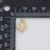 18K Gold PVD Cactus charm - Tarnish Resistant