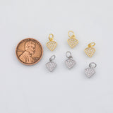 18K Gold PVD Pizza charm - Tarnish Resistant