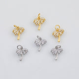 18K Gold PVD Palm tree coconut tree charm - Tarnish Resistant