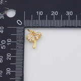 18K Gold PVD Palm tree coconut tree charm - Tarnish Resistant