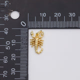 18K Gold PVD Scorpion charm - Tarnish Resistant