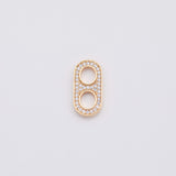 18K Gold PVD Pop Tab charm - Tarnish Resistant