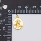 18K Gold PVD Snake charm - Tarnish Resistant