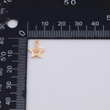 18K Gold PVD Star charm - Tarnish Resistant