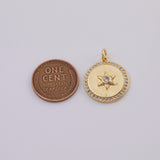 18K Gold PVD Star charm - Tarnish Resistant