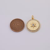 18K Gold PVD Star charm - Tarnish Resistant