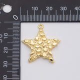18K Gold PVD Star charm - Tarnish Resistant