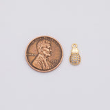 18K Gold PVD Pineapple fruit charm - Tarnish Resistant