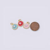18K Gold PVD Pearls Shells charm - Tarnish Resistant