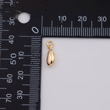 18K Gold PVD Eggplant fruit charm - Tarnish Resistant
