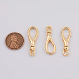 18K Gold PVD Swivel Clasp Lobster Clasp - Tarnish Resistant