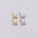 18K Gold PVD Crab charm - Tarnish Resistant