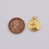 18K Gold PVD Cupid charm - Tarnish Resistant