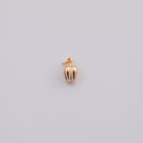 18K Gold PVD Red Peppers charm - Tarnish Resistant