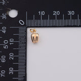 18K Gold PVD Red Peppers charm - Tarnish Resistant