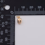 18K Gold PVD Red Peppers charm - Tarnish Resistant