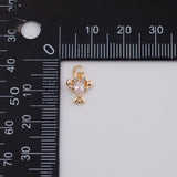 18K Gold PVD Lobster charm - Tarnish Resistant