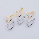 18K Gold PVD Heart charm - Tarnish Resistant