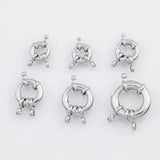 18K Silver pvd Sailor Clasp 10mm 11mm 13mm 15mm 17mm 20mm Round Lobster Clasp - 11mm 22K - Tarnish Resistant