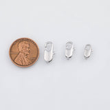 18K Gold pvd Wholesale lobster clasp lobster claw with jump ring , 3 different size quantities, - Tarnish Resistant
