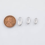 18K Gold PVD Wholesale lobster clasp lobster claw with jump ring , 3 different size quantities, - Tarnish Resistant