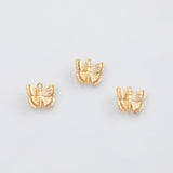 18K Gold PVD Butterfly Charm 10mm Charm s Gold Charms - Tarnish Resistant