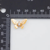 18K Gold PVD Butterfly Charm 12X17mm Charm s Gold Charms - Tarnish Resistant